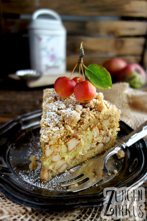 Bratapfelkuchen, aromatischer Apfelkuchen mit Zimt