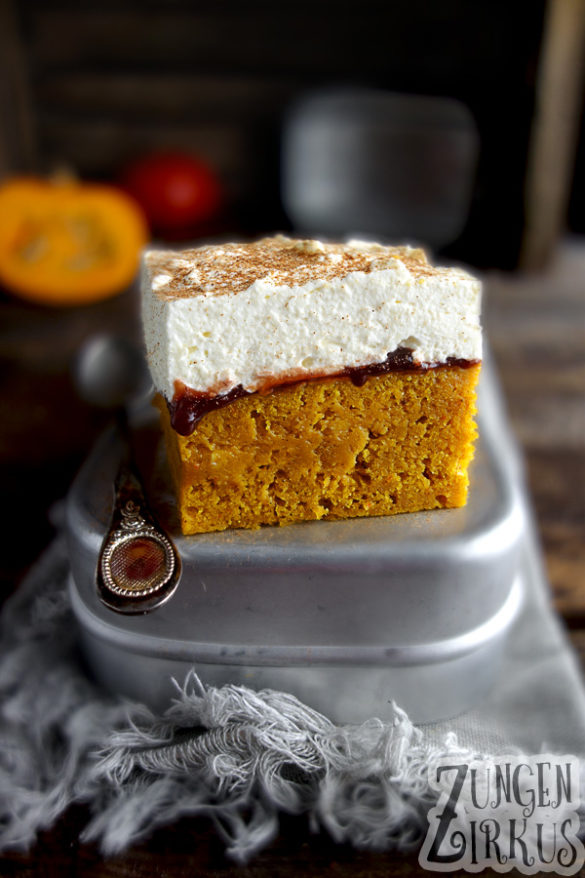 Sticky Kürbis-Kuchen Pumpkin Cake