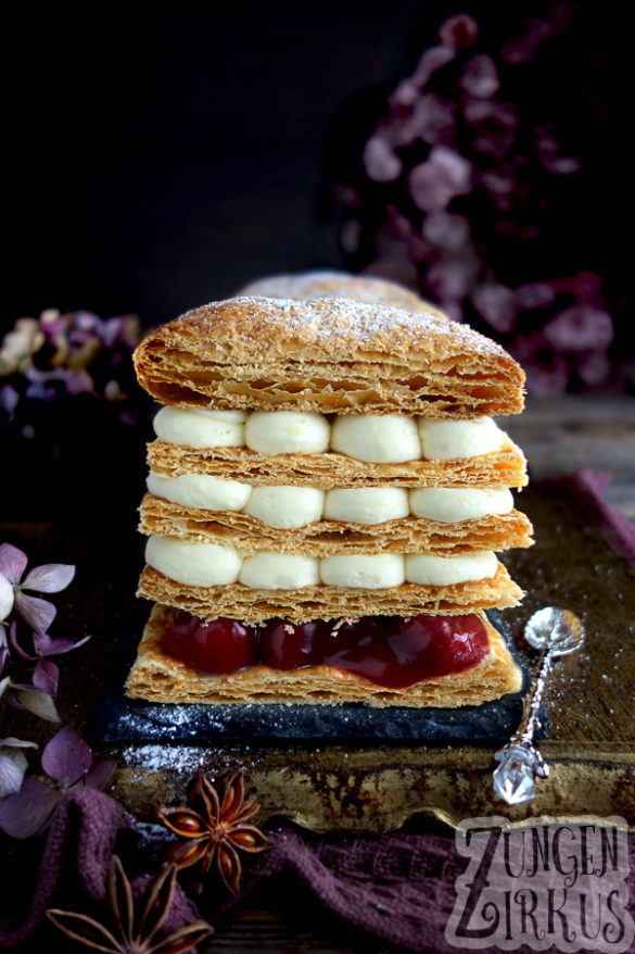 Mille Feuille Blätterteigschnitten