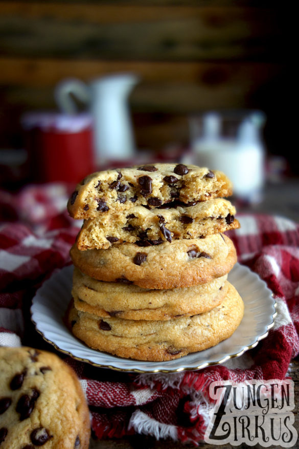 Chocolate-Chips-Cookies besten Schokokekse