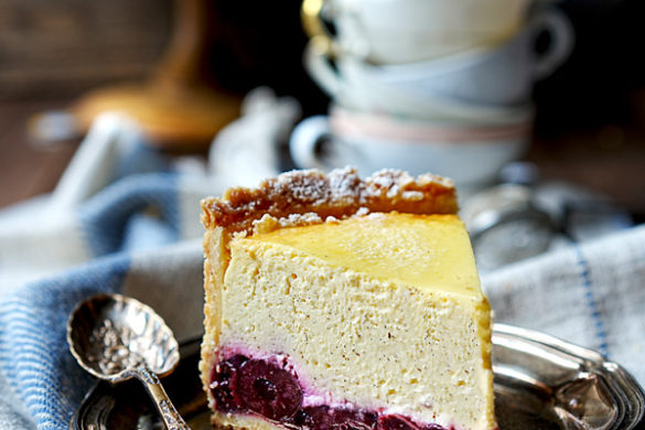 Kirsch-Käsekuchen Cherry Cheesecake